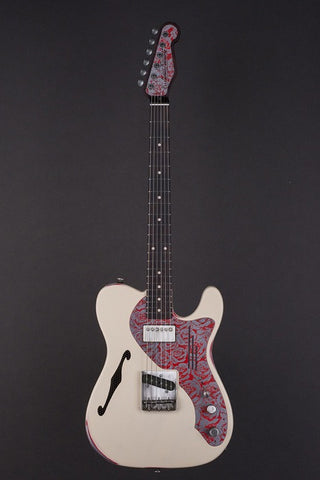 15050 Cream on Red Roses Deluxe SteelCaster