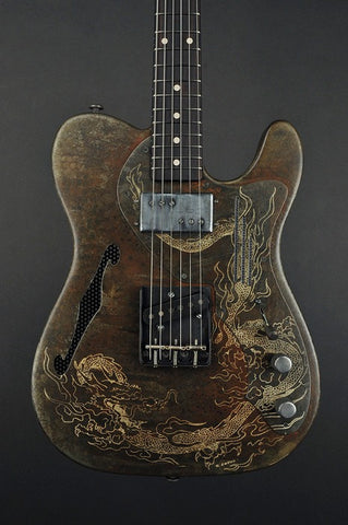 15073 Rust on Cream Dragon Deluxe SteelCaster