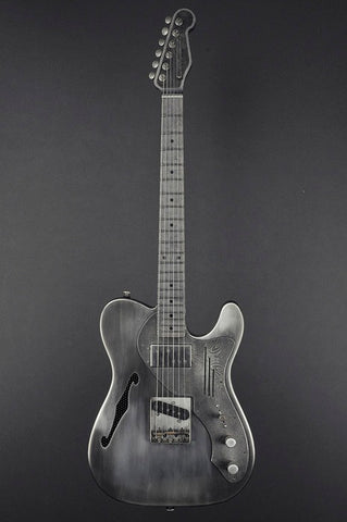 14193 Antique Silver Paisley Pickguard Deluxe SteelCaster