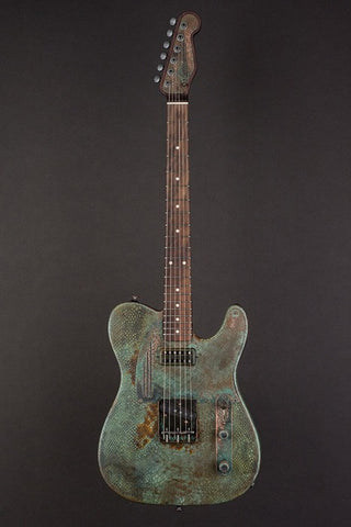 16080 Titanic Green Snakeskin SteelCaster