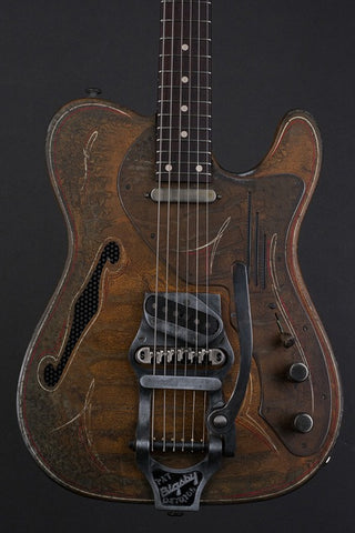 15069 Rust O Matic Pinstripe Baritone Deluxe SteelCaster