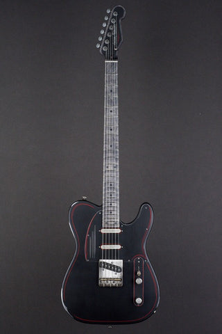 15192 Satin Black Pinstripe SteelCaster
