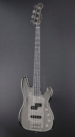 12052 Shiny Nickel African SteelCaster Bass