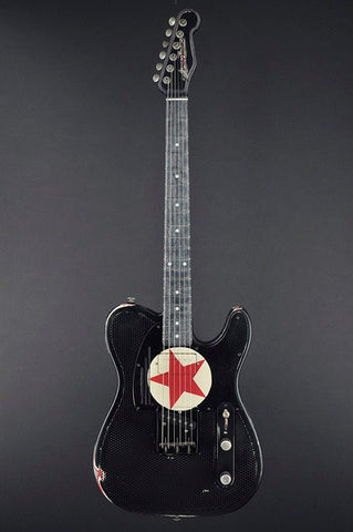 13140 Red Star Black Holey SteelCaster