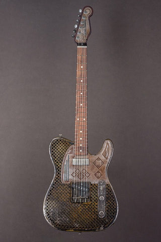 17071 Rusty African Cage SteelCaster