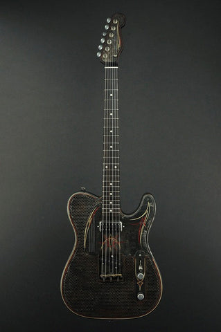 14034 Rust O Matic Pinstripe Holey Front SteelCaster