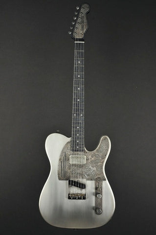 15001 Antique Silver Paisley SteelCaster
