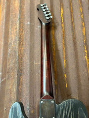 25009 Rusty Snakeskin Engraved Deluxe Steelcaster