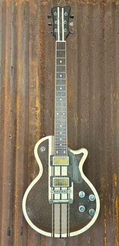 25005 Rusty White Racing Striped SteelDeville