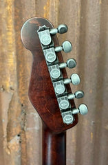 25009 Rusty Snakeskin Engraved Deluxe Steelcaster