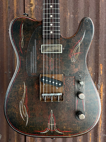 26029 Rusty Pinstripe Steelcaster