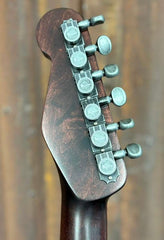 25016 Rusty Square Perforated Pinstriped Steelcaster