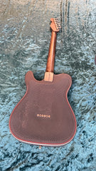 25085 Satin Black Pinstripe Steelcaster