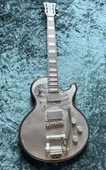 26001 Antique Silver Recessed Top with Gator Engraved Pickguard SteelTop