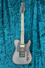 24032 Pinstriped Satin Black SteelCaster