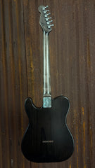 26054 Titanic Green Snake Skin Steeltopcaster