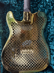 25060 Gold Caged Steelcaster