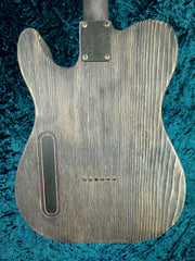 24038 Rusty Pinstriped Driftwood SteelGuardCaster