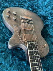 24054 Antique Copper Snakeskin Engraved SteelDeville