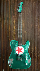 26052 Red Star Holey Gator Pickguard SteelCaster