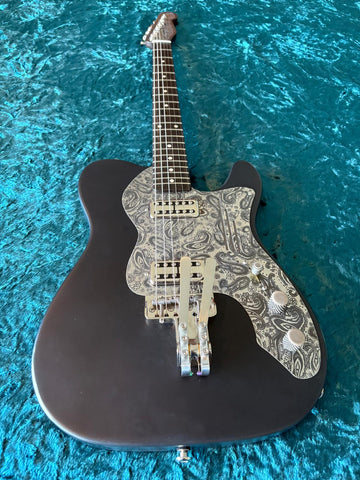 25059 Paisley Engraved Deluxe SteelGuardCaster