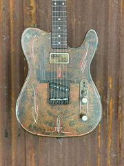 25030 Rust O Matic Pinstriped Steelcaster
