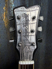 25070 Antique Silver Gator Black Res O Gator