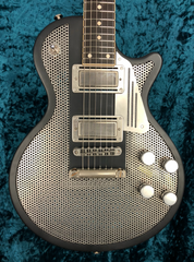 24054 Satin Black Perforated Nickel SteelDeville