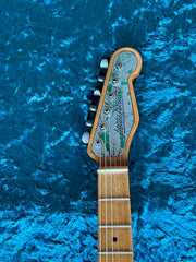 25046 3 Tone Ganja engraved Steelcaster
