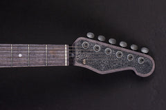 16112 Black Engraved Snakeskin Pickguard