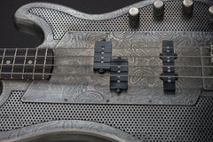 15118 Antique Silver Paisley SteelCaster Bass