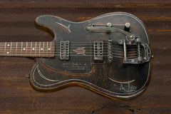 18076 Rust O Matic Pinstriped SteelCaster with B16 Bigsby