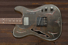 18088 Rust O Matic Gator Pinstriped Body Deluxe SteelCaster
