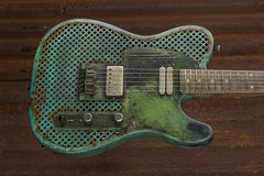 18049 Titanic Green Caged SteelCaster