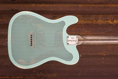 18031 Ocean Blue On Cream Deluxe Baritone SteelCaster