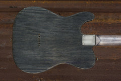 18085 Red on Steel Paisley Grey Driftwood SteelGuardCaster