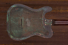 19029 Titanic Green Bamboo Pattern Deluxe SteelCaster