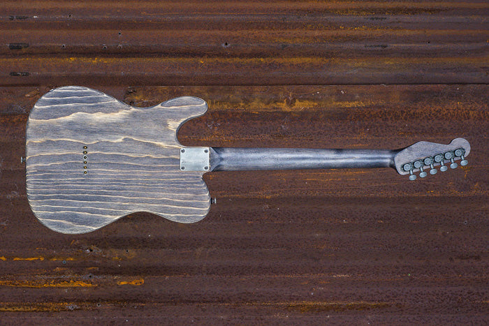 17113 Antique Silver Paisley SteelTopCaster