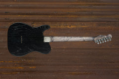 19038 Antique Silver Paisley Black Nitro Deluxe SteelGuardCaster