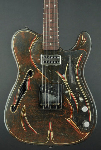 13080 Rust O Matic Pinstripe Deluxe SteelCaster