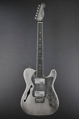12143 Antique Silver Snakeskin Deluxe SteelCaster