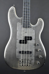 13021 Antique Silver Gator SteelCaster Bass