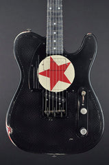 13140 Red Star Black Holey SteelCaster