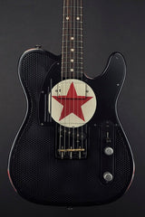 14141 Red Star | Black Holey SteelCaster