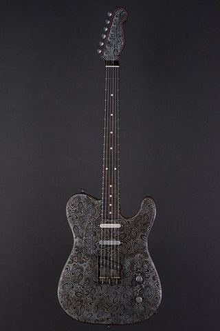 15123 Black Rust O Matic Paisley SteelCaster