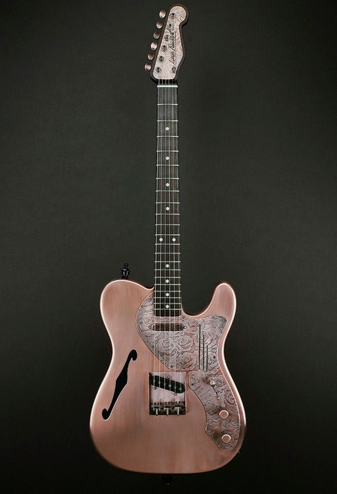 11148 Antique Copper Roses Pickguard Deluxe SteelCaster