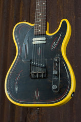18002 Rust O Matic Pinstripe on TV Color SteelTopCaster