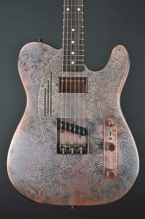 12011 Antique Copper Paisley SteelCaster