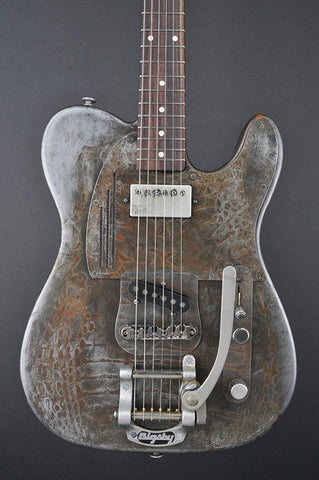 13047 Rust O Matic SteelCaster with B5 Bigsby