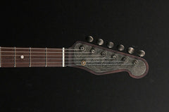 11066 Antique Silver Paisley SteelTopCaster